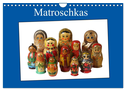 Matroschkas (Wandkalender 2025 DIN A4 quer), CALVENDO Monatskalender