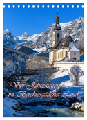 Vier Jahreszeiten im Berchtesgadener Land (Tischkalender 2025 DIN A5 hoch), CALVENDO Monatskalender