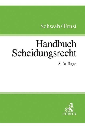 Schwab, Dieter / Rüdiger Ernst (Hrsg.). Handbuch Scheidungsrecht. C.H. Beck, 2019.