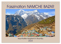 Faszination NAMCHE BAZAR (Tischkalender 2024 DIN A5 quer), CALVENDO Monatskalender