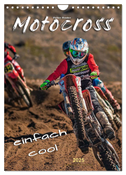 Motocross - einfach cool (Wandkalender 2025 DIN A4 hoch), CALVENDO Monatskalender