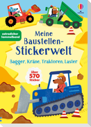 Meine Baustellen-Stickerwelt: Bagger, Kräne, Traktoren, Laster