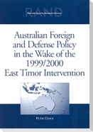 Australian Foreign and Defense Policy in the Wake of the 1999/2000 East Timor Intervention