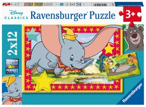 Ravensburger Kinderpuzzle 05575 - Das Abenteuer ruft! - 2x12 Teile Disney Puzzle für Kinder ab 3 Jahren. Ravensburger Spieleverlag, 2022.