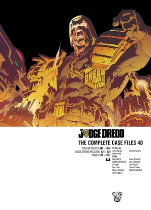 Wagner, John / Rennie, Gordon et al. Judge Dredd - The Complete Case Files 40. Simon & Schuster UK Ltd, 2022.