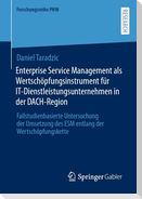 Enterprise Service Management als Wertschöpfungsinstrument für IT-Dienstleistungsunternehmen in der DACH-Region