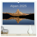 Alpen (hochwertiger Premium Wandkalender 2025 DIN A2 quer), Kunstdruck in Hochglanz
