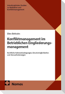 Konfliktmanagement im Betrieblichen Eingliederungsmanagement