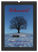 Odenwald - Impressionen einer Landschaft (Wandkalender 2024 DIN A3 hoch), CALVENDO Monatskalender