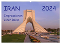 Iran - Impressionen einer Reise (Wandkalender 2024 DIN A2 quer), CALVENDO Monatskalender