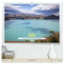 Chile - Südamerikas Geheimtipp im Farbrausch (hochwertiger Premium Wandkalender 2024 DIN A2 quer), Kunstdruck in Hochglanz