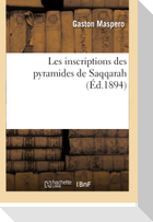 Les Inscriptions Des Pyramides de Saqqarah