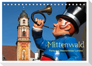 Mittenwald - Perle des Werdenfelser Landes (Tischkalender 2024 DIN A5 quer), CALVENDO Monatskalender