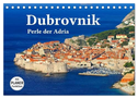 Dubrovnik - Perle der Adria (Tischkalender 2024 DIN A5 quer), CALVENDO Monatskalender