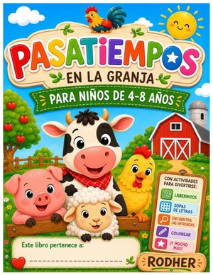Rodher. Pasatiempos infantiles en la granja. Independently published, 2026.