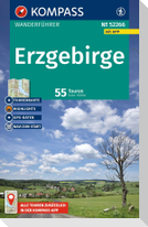 KOMPASS Wanderführer Erzgebirge, 55 Touren mit Extra-Tourenkarte