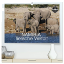 Namibia - Tierische Vielfalt (Planer) (hochwertiger Premium Wandkalender 2024 DIN A2 quer), Kunstdruck in Hochglanz