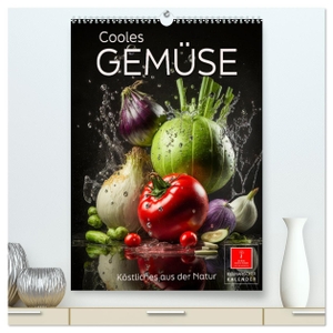 Roder, Peter. Cooles Gemüse (hochwertiger Premium Wandkalender 2024 DIN A2 hoch), Kunstdruck in Hochglanz - Gemüse - aromatisch, frisch und gesund. Calvendo, 2023.