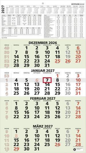 Neumann Verlage GmbH & Co KG (Hrsg.). 4-Monatskalender grün Blauer Engel 2027. Neumann Verlage GmbH & Co, 2026.