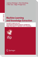 Machine Learning and Knowledge Extraction