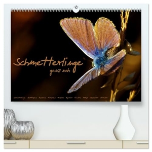 Delgado, Julia. Schmetterlinge ganz nah (hochwertiger Premium Wandkalender 2025 DIN A2 quer), Kunstdruck in Hochglanz - Ein wunderschöner Kalender mit Schmetterlings-Fotografien aus allernächster Nähe. Calvendo, 2024.
