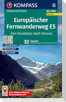 KOMPASS Wanderführer Europäischer Fernwanderweg E5