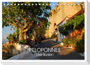 Peloponnes - Der Süden (Tischkalender 2025 DIN A5 quer), CALVENDO Monatskalender