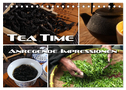 Tea Time - anregende Impressionen (Tischkalender 2024 DIN A5 quer), CALVENDO Monatskalender