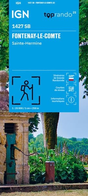 1427SB Fontenay Le Comte - 1:25000. IGN Frankreich, 2026.