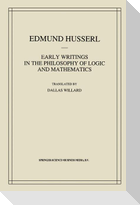 Early Writings in the Philosophy of Logic and Mathematics