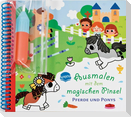 Ausmalen mit dem magischen Pinsel. Pferde und Ponys