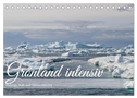 Grönland intensiv (Tischkalender 2025 DIN A5 quer), CALVENDO Monatskalender