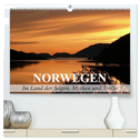 Norwegen - Im Land der Sagen, Mythen und Trolle (hochwertiger Premium Wandkalender 2025 DIN A2 quer), Kunstdruck in Hochglanz