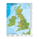 The British Isles and Ireland with UNESCO World Heritage Sites and National Parks (engl.)