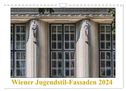 Wiener Jugendstil-Fassaden (Wandkalender 2024 DIN A4 quer), CALVENDO Monatskalender