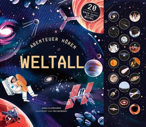 Claybourne, Anna. Abenteuer Hören: Weltall - Soundbuch mit 20 NASA-Sounds aus dem Weltall für Kinder ab 6 Jahren. MVG Moderne Vlgs. Ges., 2026.