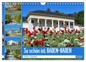 So schön ist Baden-Baden (Wandkalender 2024 DIN A4 quer), CALVENDO Monatskalender