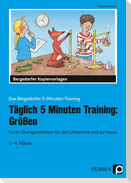 Täglich 5 Minuten Training: Größen