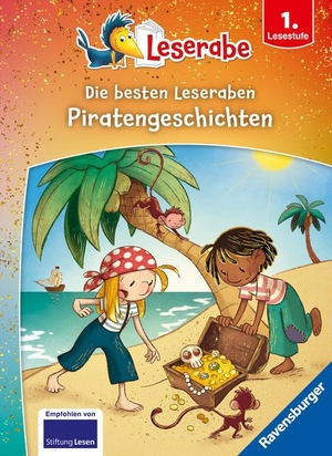Kiel, Anja / Daniel Sohr. Die besten Piratengeschichten für Erstleser - Leserabe ab 1. Klasse - Erstlesebuch für Kinder ab 6 Jahren. Ravensburger Verlag, 2024.