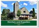 Kirchen und Kapellen rund um Simmerath (Wandkalender 2025 DIN A4 quer), CALVENDO Monatskalender