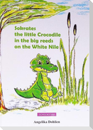 Sokrates the little Crocodile in the big reeds on the White Nile