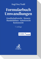 Formularbuch Umwandlungen