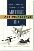 Principles for Determining the Air Force Active/Reserve Mix