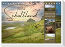 Schottland - Reise durch die Highlands und zur Isle of Skye (Tischkalender 2024 DIN A5 quer), CALVENDO Monatskalender