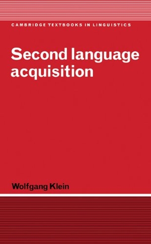 Klein, Wolfgang. Second Language Acquisition. Cambridge University Press, 2011.