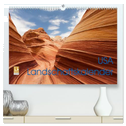 USA Landschaftskalender (hochwertiger Premium Wandkalender 2024 DIN A2 quer), Kunstdruck in Hochglanz