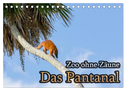 Zoo ohne Zäune - Das Pantanal (Tischkalender 2025 DIN A5 quer), CALVENDO Monatskalender