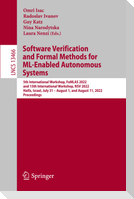 Software Verification and Formal Methods for ML-Enabled Autonomous Systems