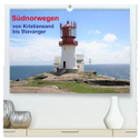 Südnorwegen - von Kristiansand bis Stavanger (hochwertiger Premium Wandkalender 2024 DIN A2 quer), Kunstdruck in Hochglanz