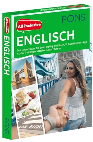 PONS All Inclusive Englisch - Der Urlaubskurs für den Einstieg mit Buch, Vokabeltrainer-App, Audio-Training und Reise-Sprachführer. Pons Langenscheidt GmbH, 2024.
